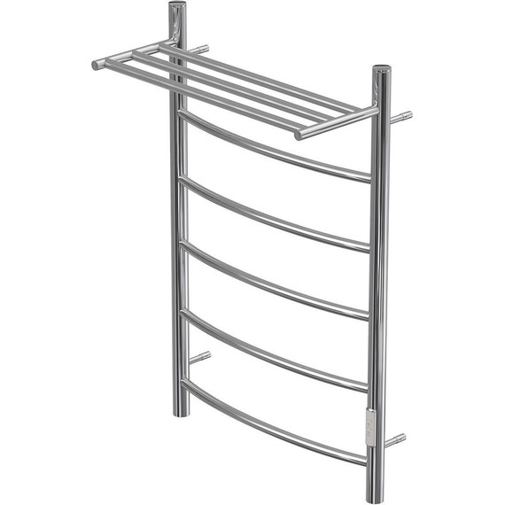 Полотенцесушитель электрический Point с полкой П5 500x800 мм PN04858P (возможность скрытого подключения) R фото 