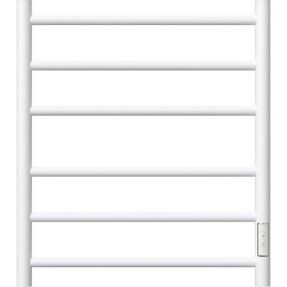 Полотенцесушитель электрический Point П6 400x600 мм PN10846W, белый (возможность скрытого подключения) R фото 