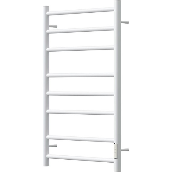 Полотенцесушитель электрический Point П8 400x800 мм PN10848W, белый (возможность скрытого подключения) R фото 2