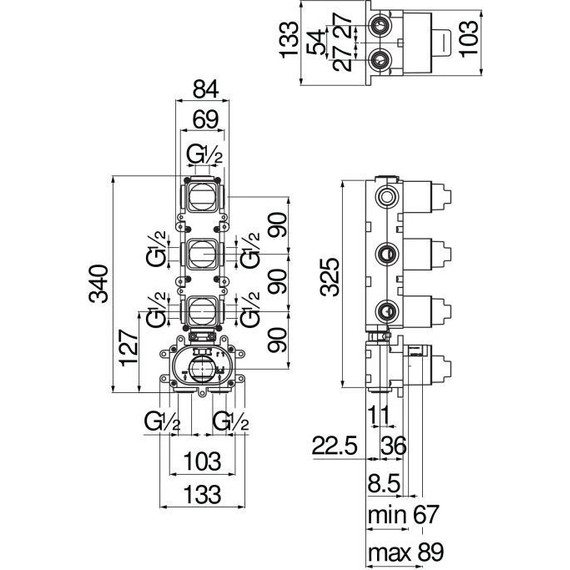 Скрытая часть Nobili WE00103 - 2 Скрытая часть Nobili WE00103 фото 2