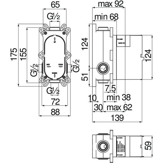 Скрытая часть Nobili Rubinetterie WE81100 фото 2