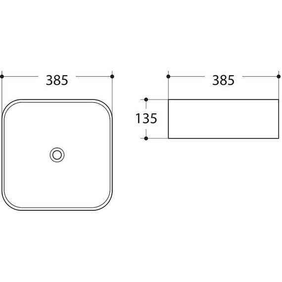 Раковина-чаша Art&Max 38 см AM-78110-MB, черный матовый фото 2