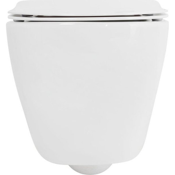 Инсталляция BelBagno BB002-80 с подвесным безободковым унитазом Cezares Stylus CZR-513-TH-R (кнопка Sfera, белая) фото 8