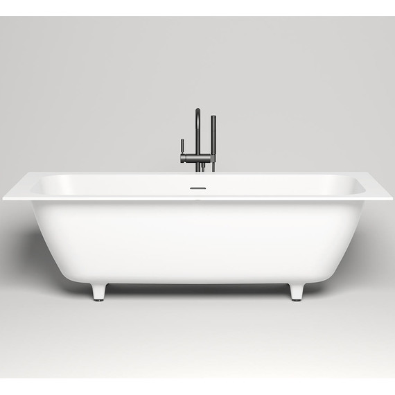 Ванна каменная Salini Orlanda Axis Kit 190х80 см 103311G (S-Sense) глянцевая  фото 