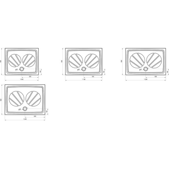 Поддон Ravak Galaxy Gigant Pro 120х70 см XA03G101010 фото 4