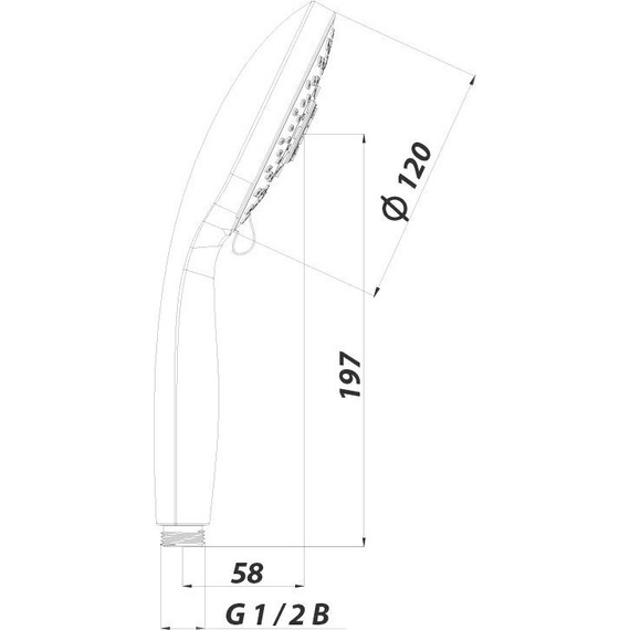Ручной душ Lemark LM0315C фото 2