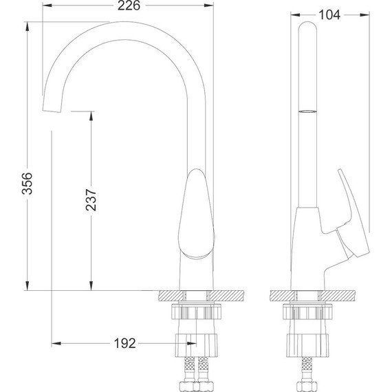 Смеситель для кухни Lemark Linara LM0405C фото 2