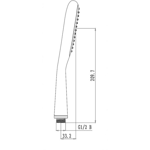 Ручной душ Lemark LM0411C фото 2