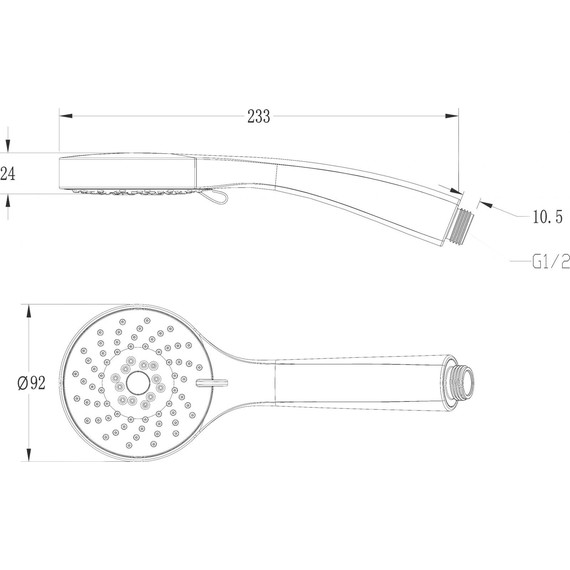 Ручной душ Lemark LM0813C фото 2