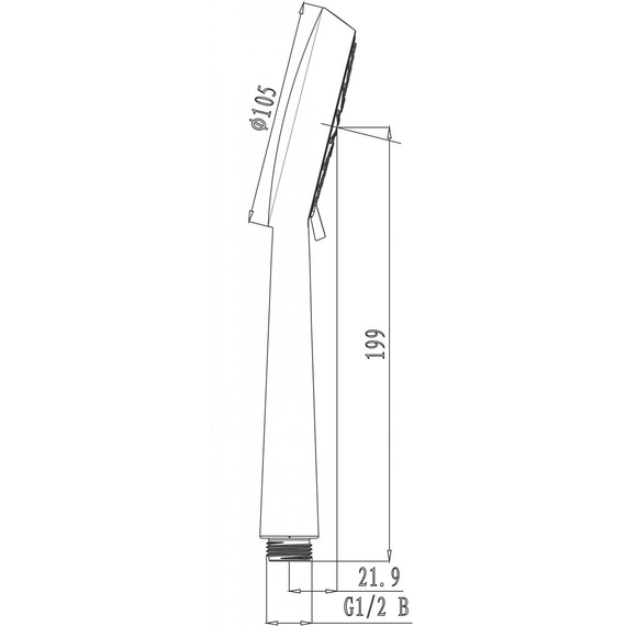 Ручной душ Lemark LM0913C фото 2