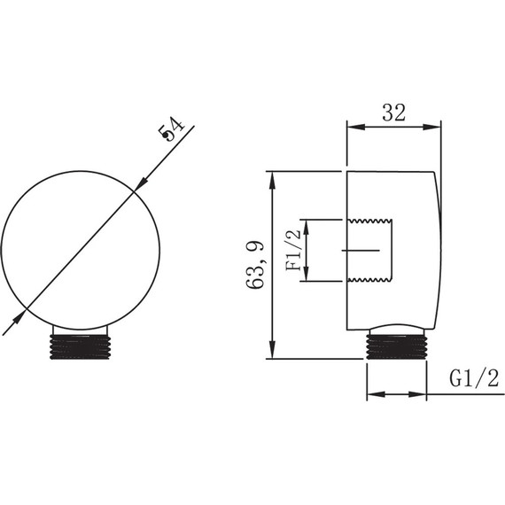 Шланговое подсоединение Lemark LM8086C - 2 Шланговое подсоединение Lemark LM8086C фото 2