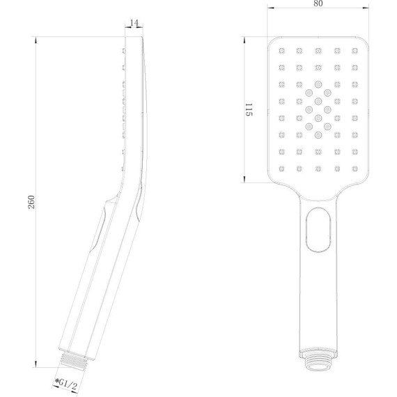 Ручной душ Lemark LM8123C фото 2