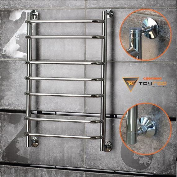 Полотенцесушитель водяной Тругор Идеал НК3 П7 500x800 мм 00-00021718 фото 4