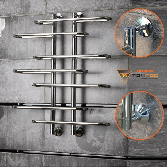 Полотенцесушитель водяной Тругор Логика НК П7 150x800 мм 00-00021727 фото 2