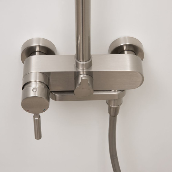 Душевая стойка  WasserKraft A14201, никель - 12 Душевая стойка  WasserKraft A14201, никель фото 12