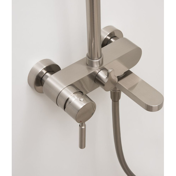 Душевая стойка  WasserKraft A14201, никель - 13 Душевая стойка  WasserKraft A14201, никель фото 13