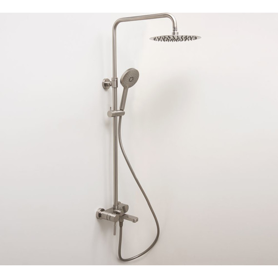 Душевая стойка  WasserKraft A14201, никель - 14 Душевая стойка  WasserKraft A14201, никель фото 14