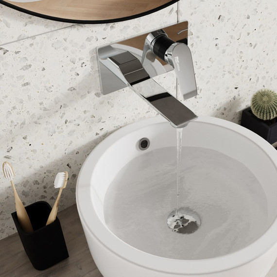 Смеситель для раковины настенный WasserKraft Lopau 3230 фото 3