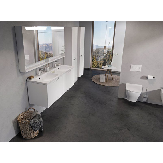 Зеркало-шкаф Ravak Classic II 80 см X000001471, белый фото 6