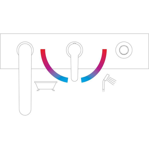 Смеситель для ванны Ravak Puri X070142 фото 4