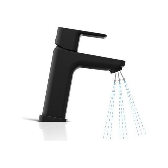 Смеситель для раковины Ravak 10° Free black -TD F 011.20 X070147, чёрный матовый фото 3