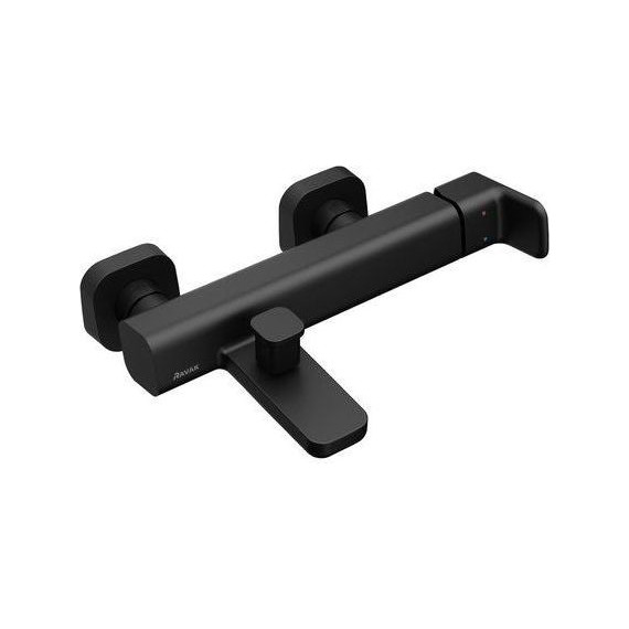 Смеситель для ванны Ravak 10° Free black TD F 022.20/150 X070152, чёрный матовый фото 2