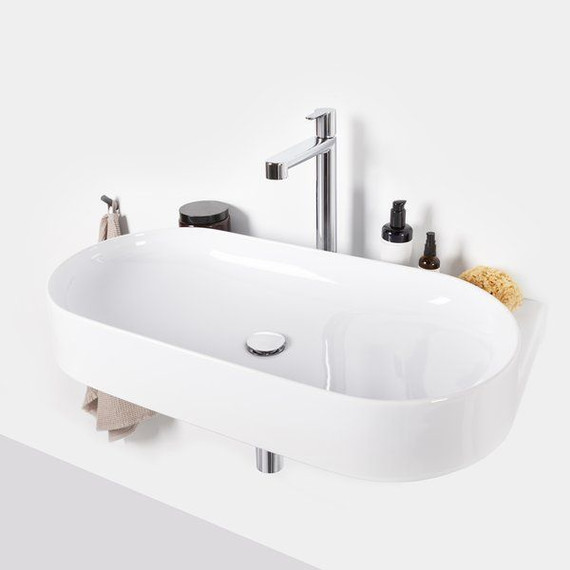 Раковина подвесная Ravak Yard 80 см XJX01280002 - 5 Раковина подвесная Ravak Yard 80 см XJX01280002 фото 5