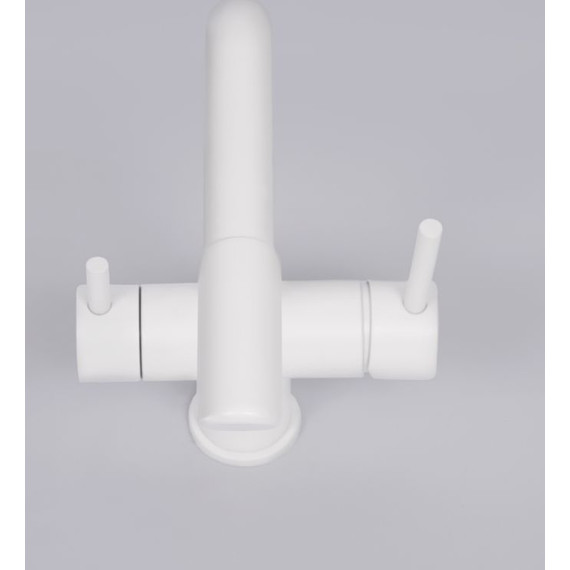 Смеситель для кухни WasserKraft A8357, белый матовый фото 9