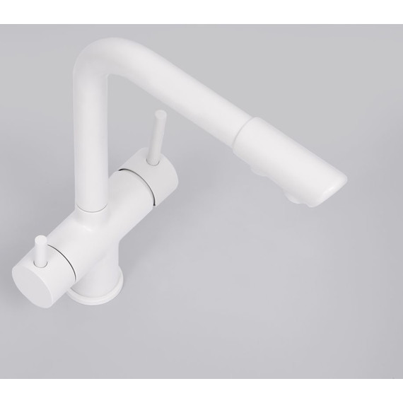 Смеситель для кухни WasserKraft A8357, белый матовый фото 8