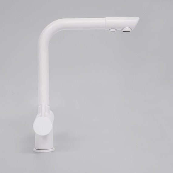 Смеситель для кухни WasserKraft A8357, белый матовый фото 7