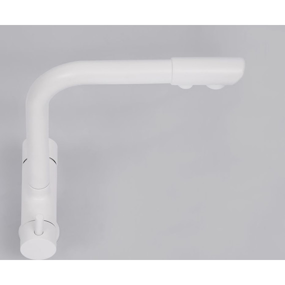 Смеситель для кухни WasserKraft A8357, белый матовый фото 6