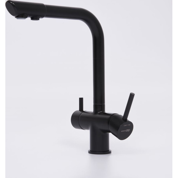 Смеситель для кухни WasserKraft A8367, черный матовый фото 5