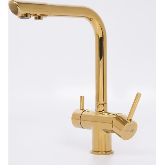 Смеситель для кухни WasserKraft A8377, золото глянцевое фото 4