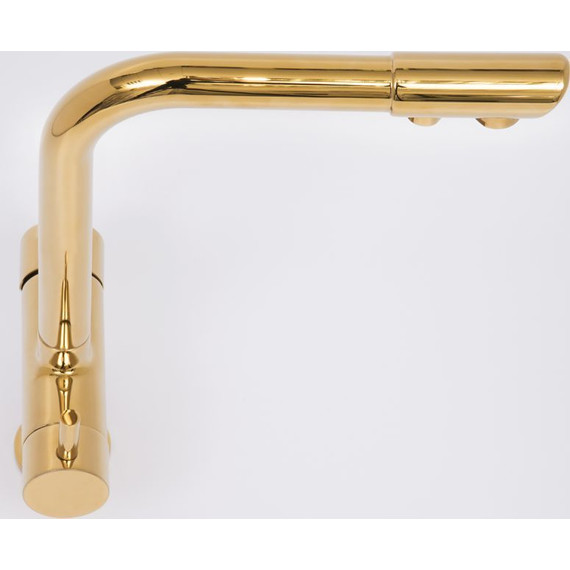 Смеситель для кухни WasserKraft A8377, золото глянцевое фото 9