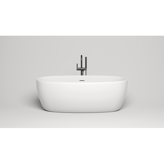 Ванна каменная Salini Luce 169x87 см 100121M (S-Stone) матовая фото 