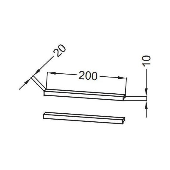Ручки для тумбы Jacob Delafon Vivienne EB1589-F30, белый сатин фото 2