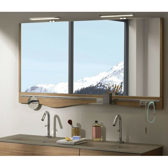 Зеркало Jacob Delafon Sherwood 140 см EB1839RU-P13, состаренный дуб фото 2