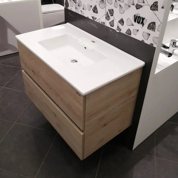 Тумба подвесная с раковиной Jacob Delafon Tolbiac 80 см EB2382-E75, дуб давос натуральный (раковина EXTA112-00) - 3 Тумба подвесная с раковиной Jacob Delafon Tolbiac 80 см EB2382-E75, дуб давос натуральный (раковина EXTA112-00) фото 3