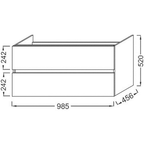 Тумба подвесная с раковиной Jacob Delafon Tolbiac 100 см EB2383-E75, дуб давос натуральный (раковина EXBJ112-00) - 5 Тумба подвесная с раковиной Jacob Delafon Tolbiac 100 см EB2383-E75, дуб давос натуральный (раковина EXBJ112-00) фото 5
