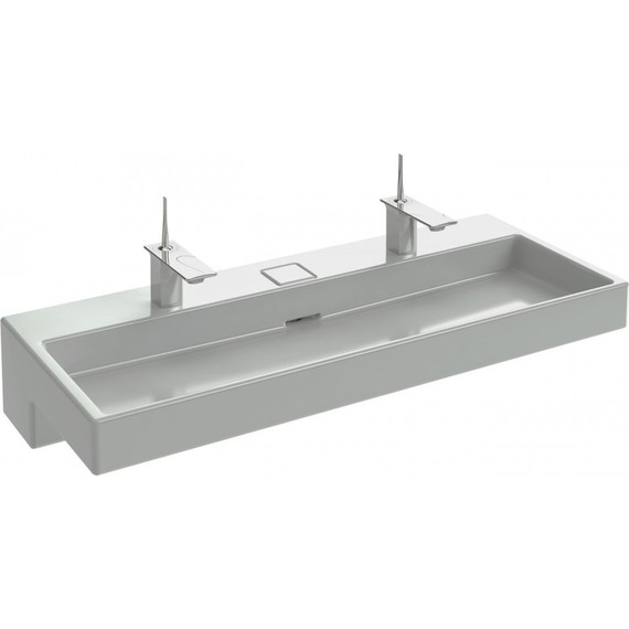 Тумба подвесная с раковиной Jacob Delafon Terrace 120 см EB1188-N23, коричневый фото 3