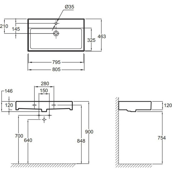 Тумба подвесная с раковиной Jacob Delafon Tolbiac 80 см EB2382-E75, дуб давос натуральный (раковина EXBI112-00) - 5 Тумба подвесная с раковиной Jacob Delafon Tolbiac 80 см EB2382-E75, дуб давос натуральный (раковина EXBI112-00) фото 5