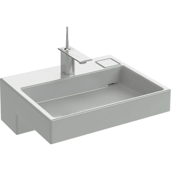 Тумба подвесная с раковиной Jacob Delafon Terrace 60 см EB1185-274, черный глянцевый фото 4