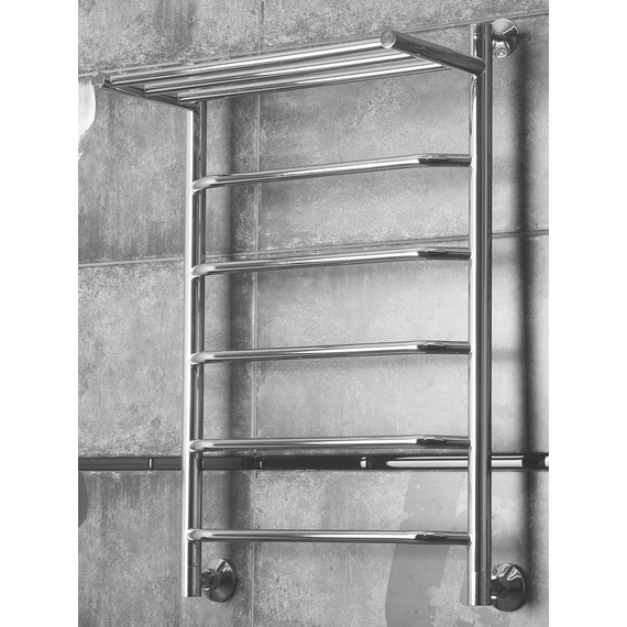 Полотенцесушитель водяной Тругор Браво НК1 с полкой П6 500x800 мм 00-00021814 - 4 Полотенцесушитель водяной Тругор Браво НК1 с полкой П6 500x800 мм 00-00021814 фото 4