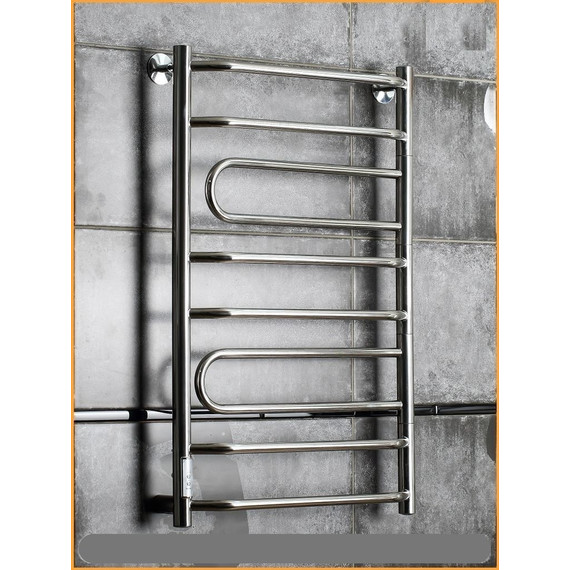 Полотенцесушитель электрический Тругор Пэк сп 18 next П10 500х800 мм L (возможность скрытого подключения) 00-00029336 фото 2