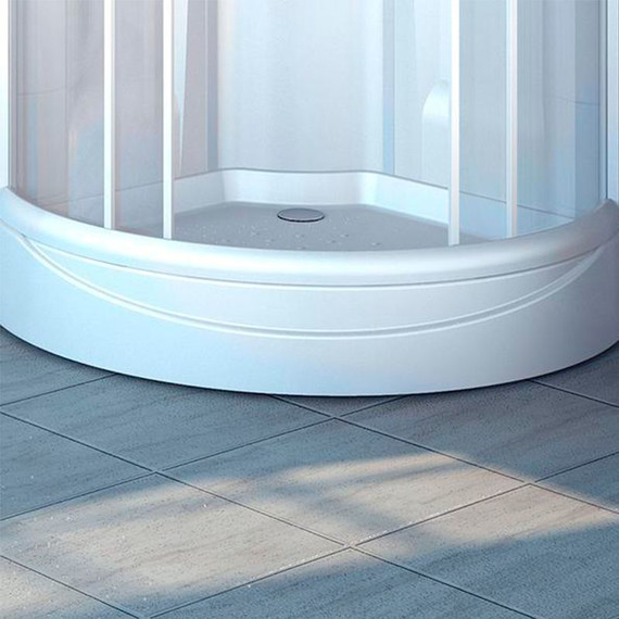 Душевая кабина Радомир Паола 1 93x93 см, белый/матовое фото 2