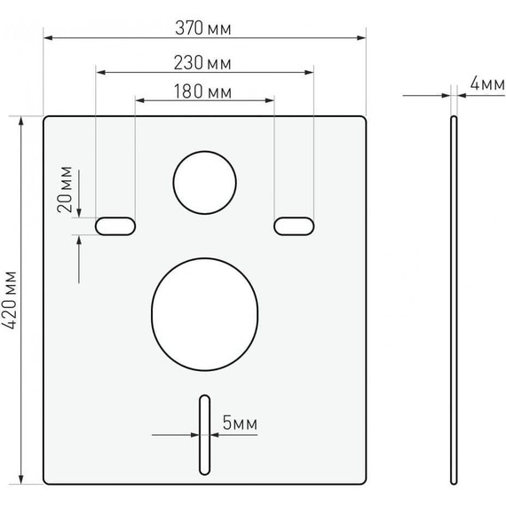 Инсталляция Berges Wasserhaus Atom с подвесным унитазом Gamma 042431 фото 10