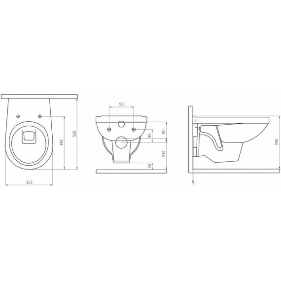 Инсталляция Berges Wasserhaus Atom с подвесным унитазом Gamma 042431 фото 8