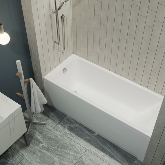 Ванна акриловая 1ACReal Тори 170 см с каркасом, Размер - мм: 1700х700 фото 5