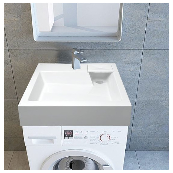 Раковина над стиральной машиной Azario Slim 60 см CS00078302 - 3 Раковина над стиральной машиной Azario Slim 60 см CS00078302 фото 3