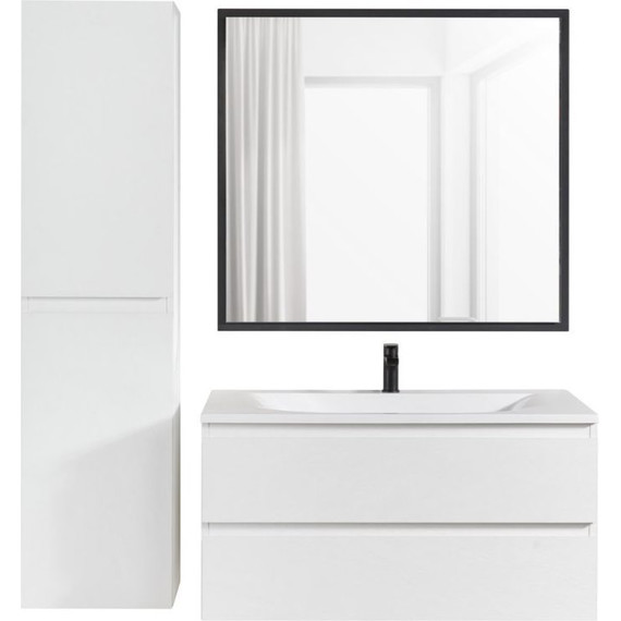 Пенал подвесной Cezares MOLVENO-1600-2A-SC-BG 40 см, Bianco Ghiaccio фото 3